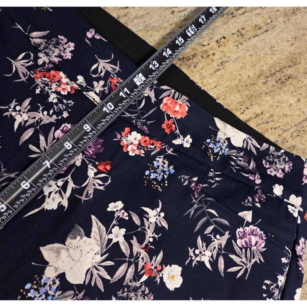 Lane Bryant Women Sz 20W The Allie Capri Floral Print Ruffle Hem 40x24" - Picture 4 of 15
